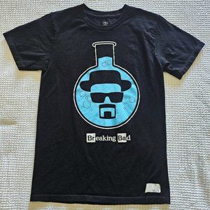 "Breaking Bad" Heisenberg Beaker Black Tee